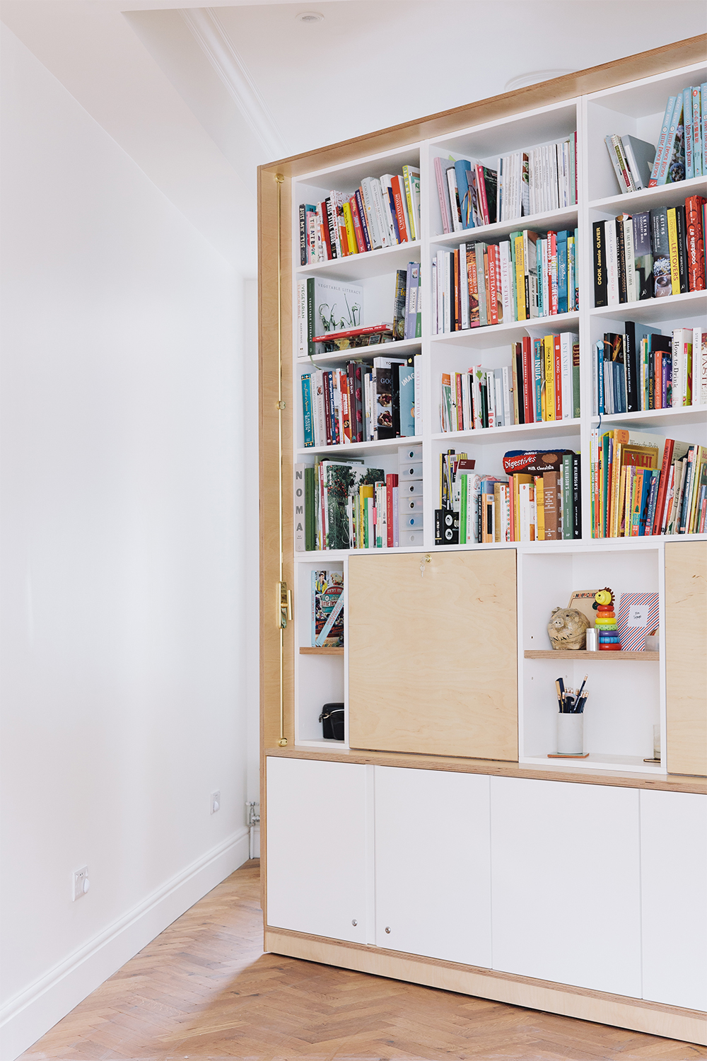 khoollect hq front room moveable bookcase