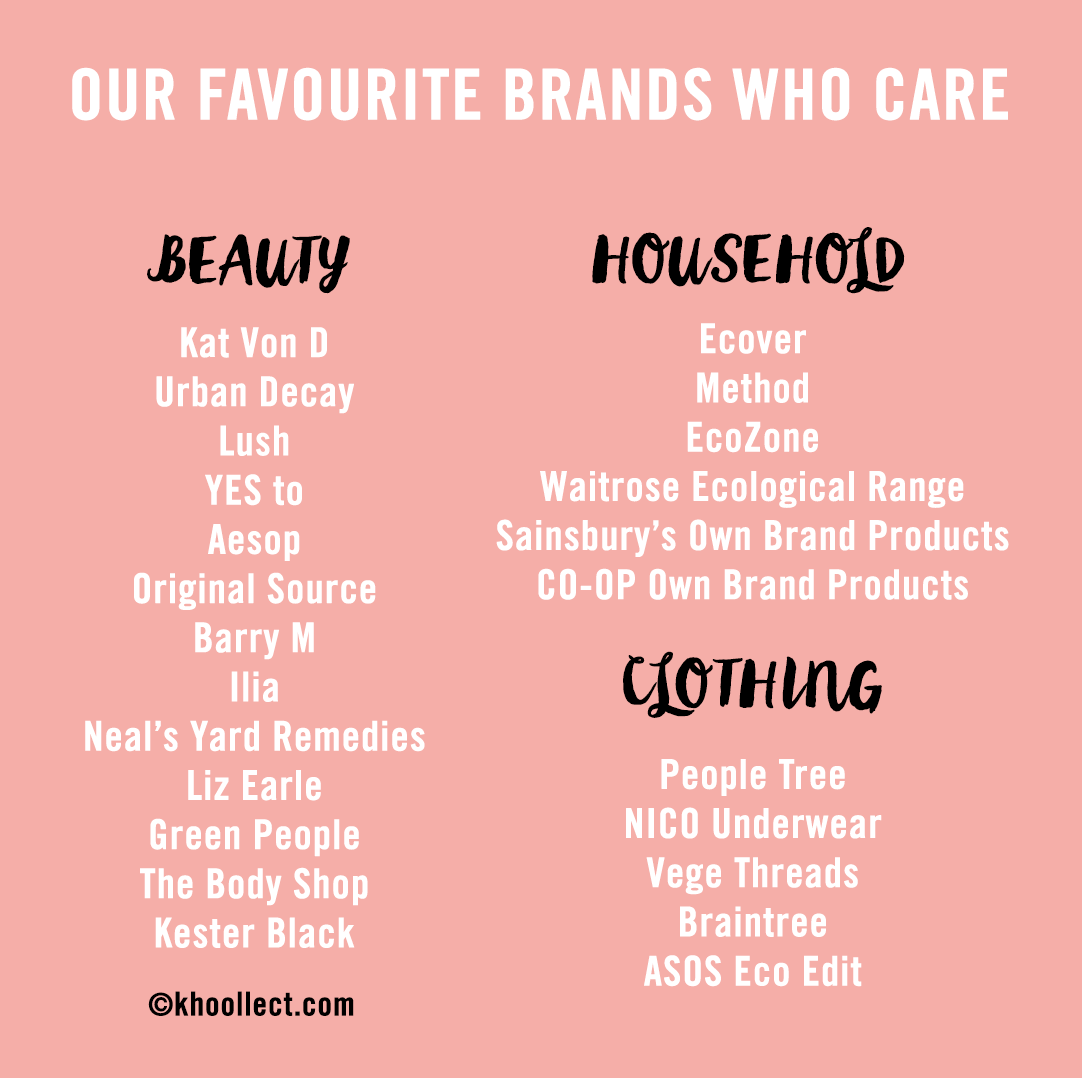 Brands who care