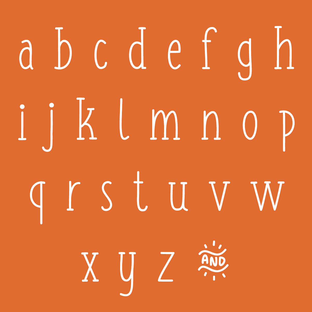Fish and Chips font