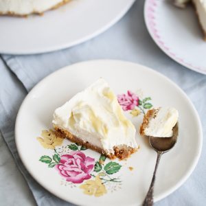 Recipe: no-bake lemon swirl cheesecake