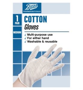 Cotton gloves Khoollect Rachel Khoo